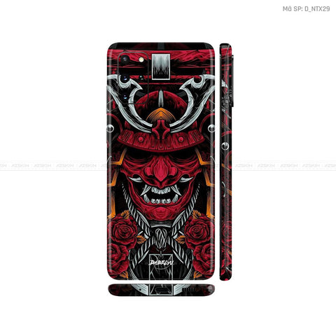 Dán Skin Galaxy S20 Series Hình Nghệ Thuật Xăm Satan - Samurai | D_NTX29