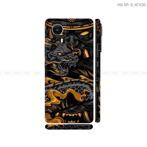 Dán Skin Xiaomi 12 Series Hình Tattoo | D_NTX30