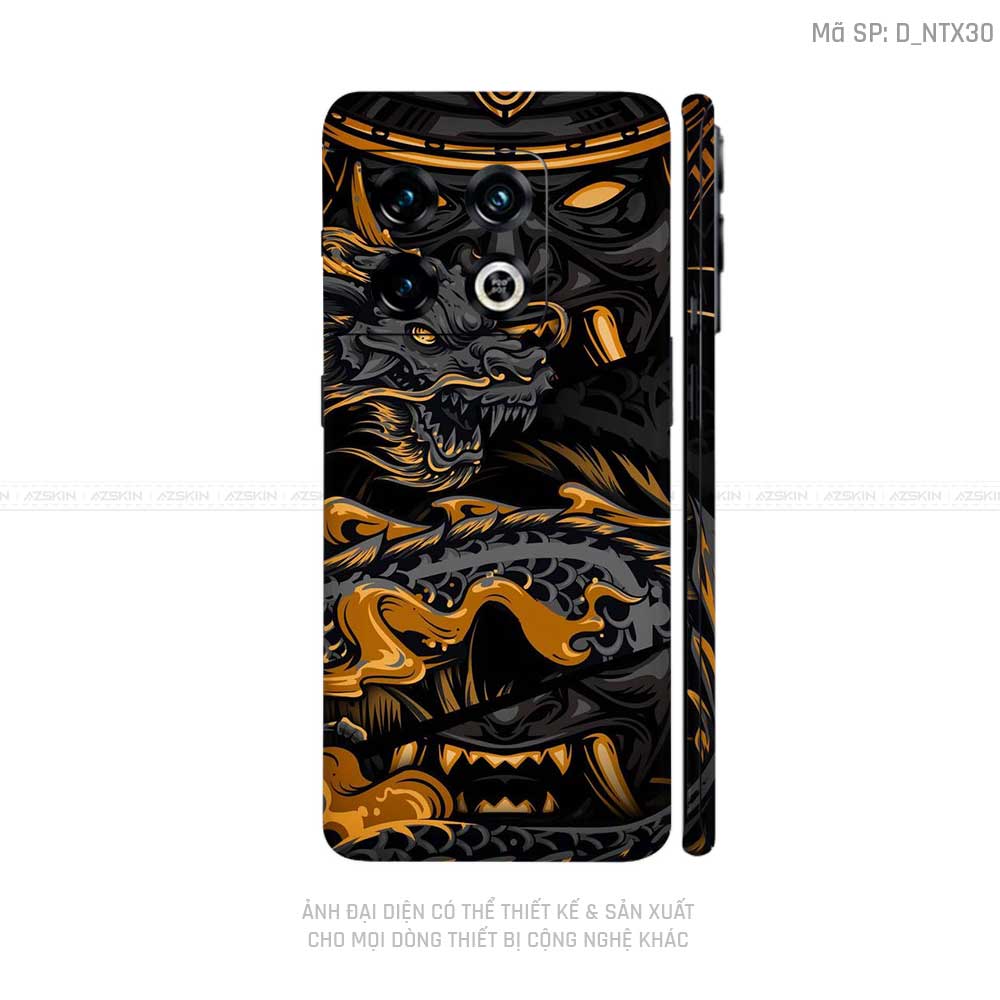 Dán Skin Oneplus 10 Series Hình Satan - Samurai | D_NTX30