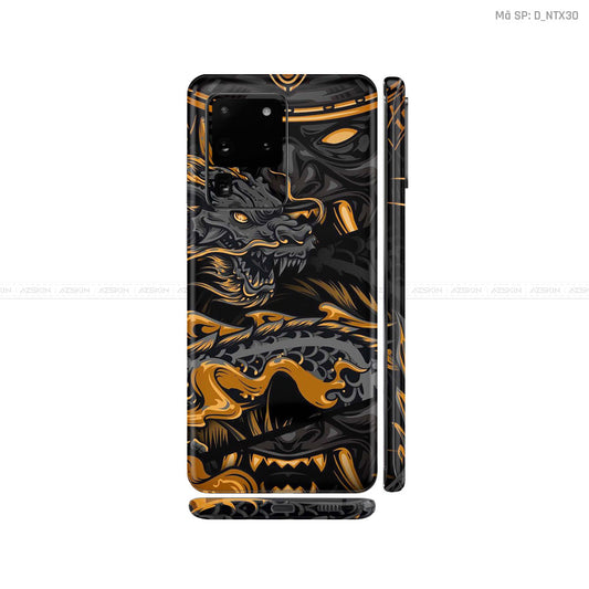 Dán Skin Galaxy S20 Series Hình Nghệ Thuật Xăm Satan - Samurai | D_NTX30