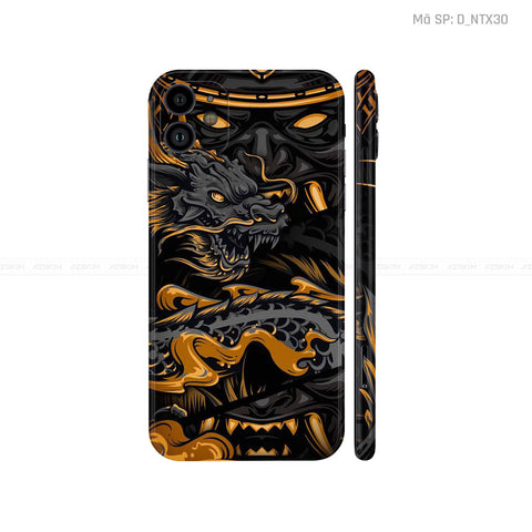 Dán Skin IPhone 11 Series Hình Nghệ Thuật Xăm | D_NTX30