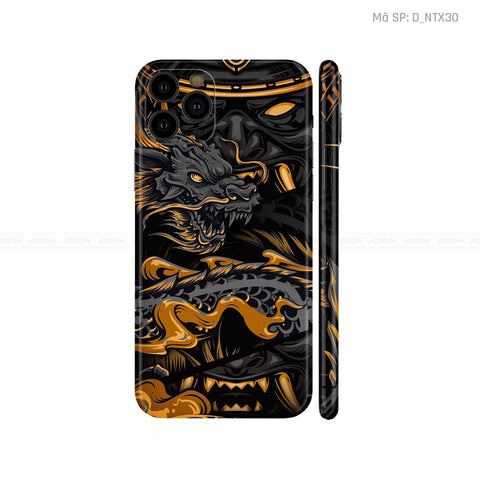 Dán Skin IPhone 11 Series Hình Nghệ Thuật Xăm | D_NTX30