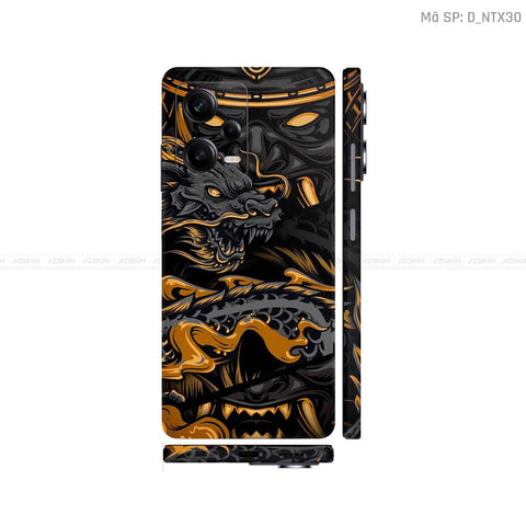 Dán Skin Xiaomi Redmi Note 12 Series Hình Tattoo | D_NTX30