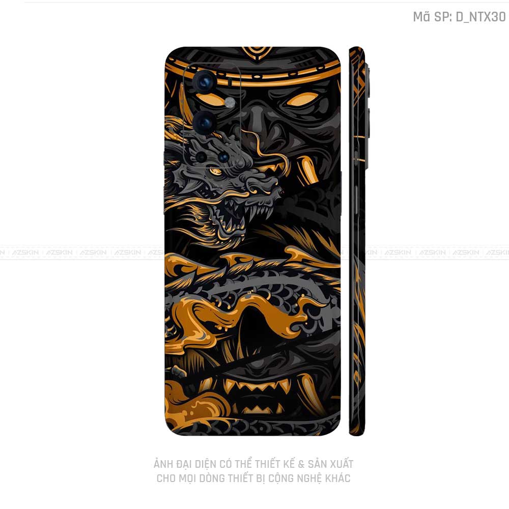 Dán Skin Oneplus 8/9 Series Hình Satan - Samurai | D_NTX30