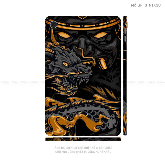 Dán Skin Máy Tính Bảng Oppo Pad Series Hình Tattoo Satan - Samurai | D_NTX30