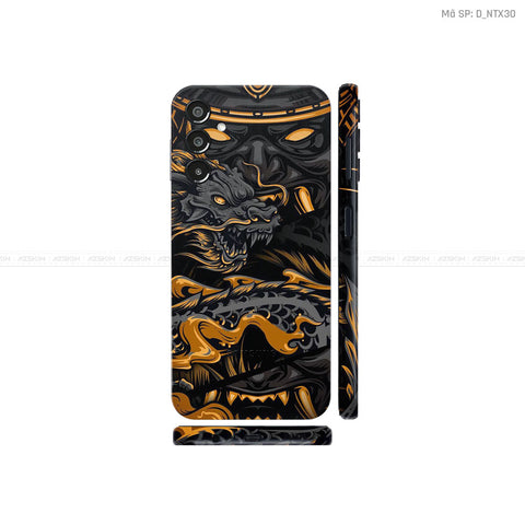 Dán Skin Samsung A Series Hình Santa - Samurai  | D_NTX30