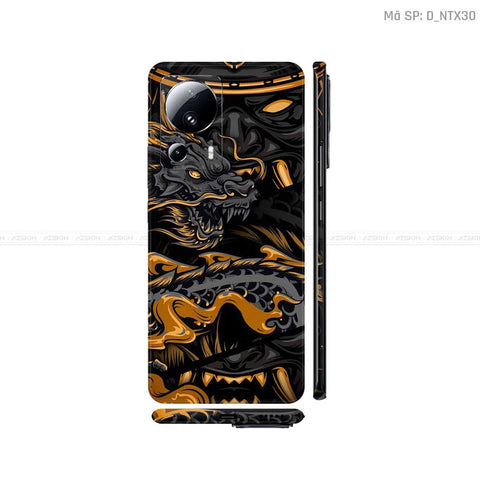 Dán Skin Xiaomi 13 Series Hình Tattoo | D_NTX30