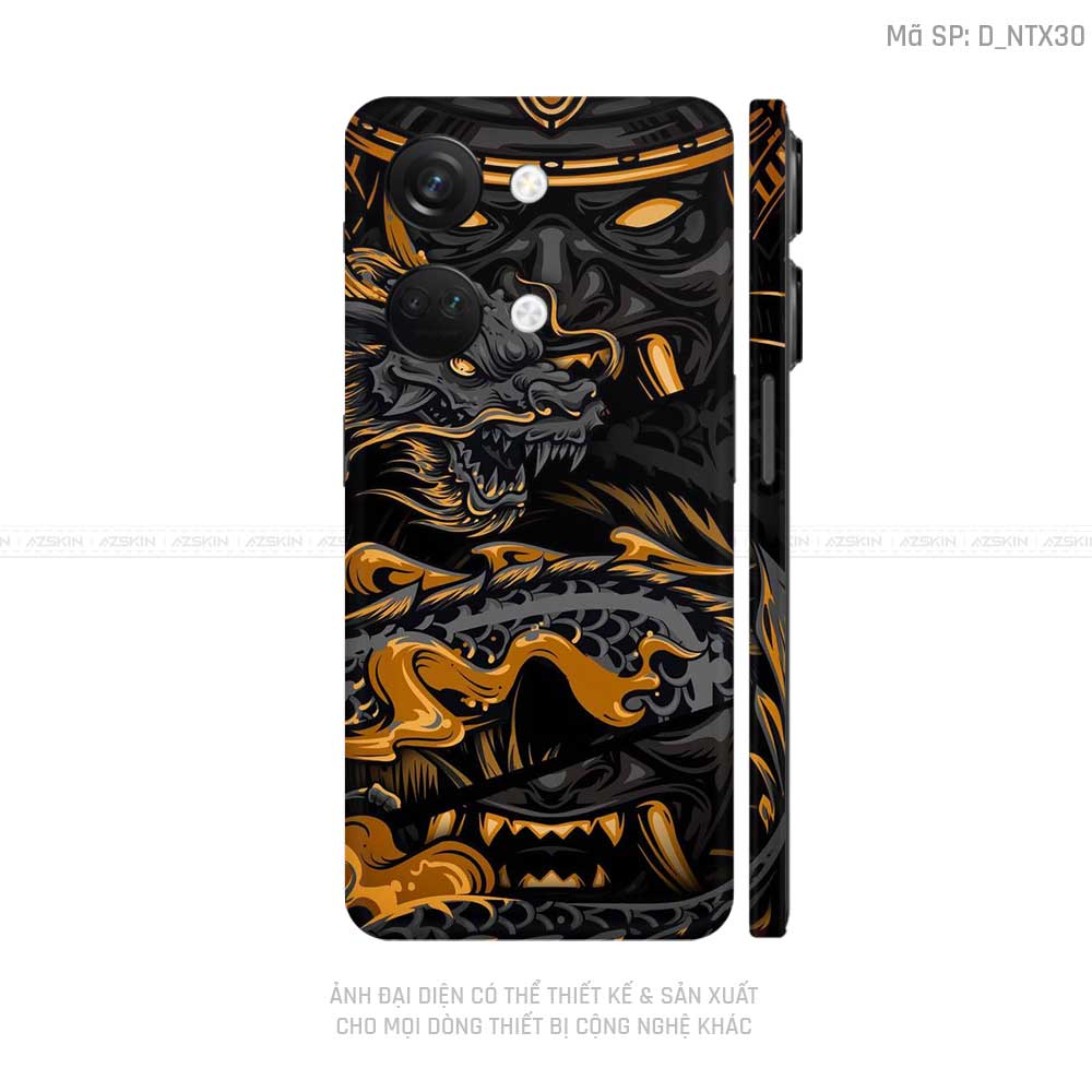 Dán Skin Oneplus Nord Series Hình Satan - Samurai | D_NTX30