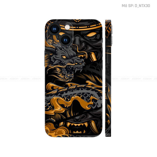 Dán Skin IPhone 14 Series Hình Nghệ Thuật Xăm | D_NTX30