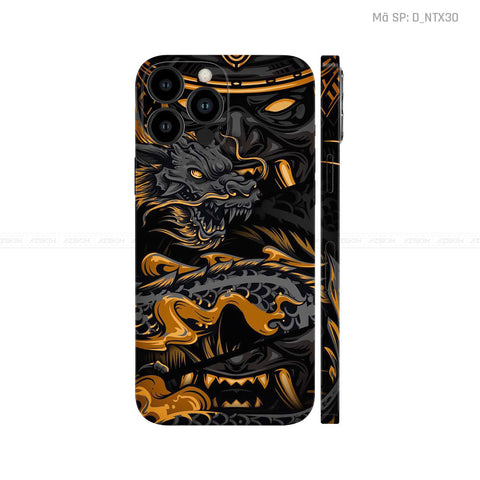 Dán Skin IPhone 16 Series Hình Tattoo | NTX30