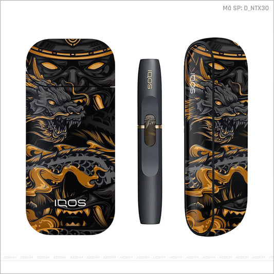 Dán Skin IQOS Hình Nghệ Thuật Xăm | D_NTX30