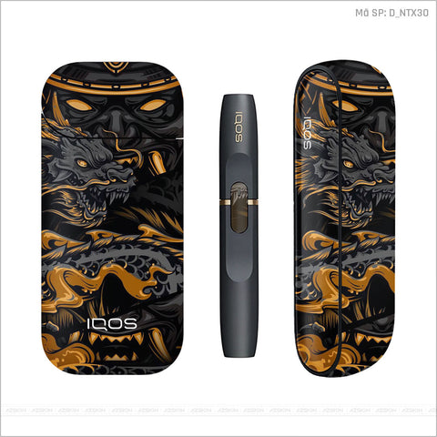 Dán Skin IQOS Hình Nghệ Thuật Xăm | D_NTX30
