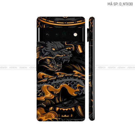Dán Skin Google Pixel 6 Series Hình Nghệ Thuật Xăm | D_NTX30