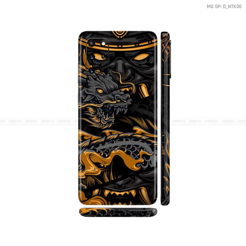 Dán Skin Galaxy S20 Series Hình Nghệ Thuật Xăm Satan - Samurai | D_NTX30