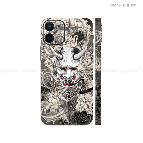 Dán Skin IPhone 12 Series Hình Satan | D_NTX31
