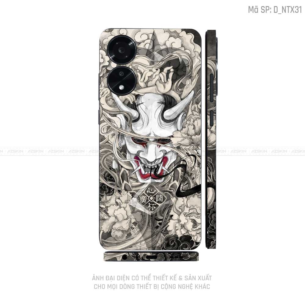 Miếng Dán Skin Điện Thoại OPPO A Series Hình Tattoo | D_NTX31