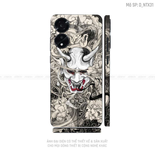Miếng Dán Skin Điện Thoại OPPO A Series Hình Tattoo | D_NTX31