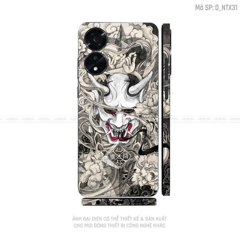 Miếng Dán Skin Điện Thoại OPPO A Series Hình Tattoo | D_NTX31