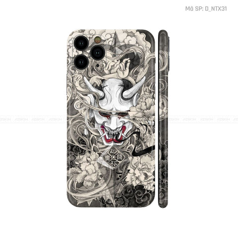 Dán Skin IPhone 11 Series Hình Nghệ Thuật Xăm | D_NTX31