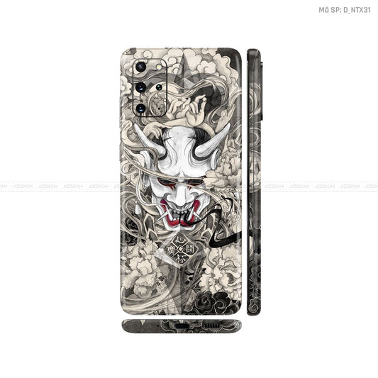 Dán Skin Galaxy S20 Series Hình Nghệ Thuật Xăm Satan - Samurai | D_NTX31