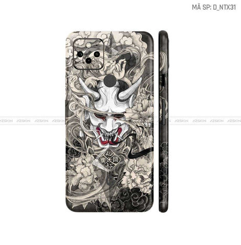 Dán Skin Google Pixel 5 Hình Nghệ Thuật Xăm | D_NTX31