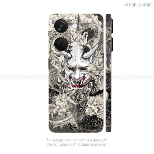 Dán Skin Oneplus Nord Series Hình Satan - Samurai | D_NTX31