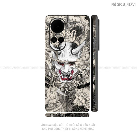 Dán Skin Điện Thoại OPPO Reno Series Hình Nghệ Thuật Xăm | D_NTX31