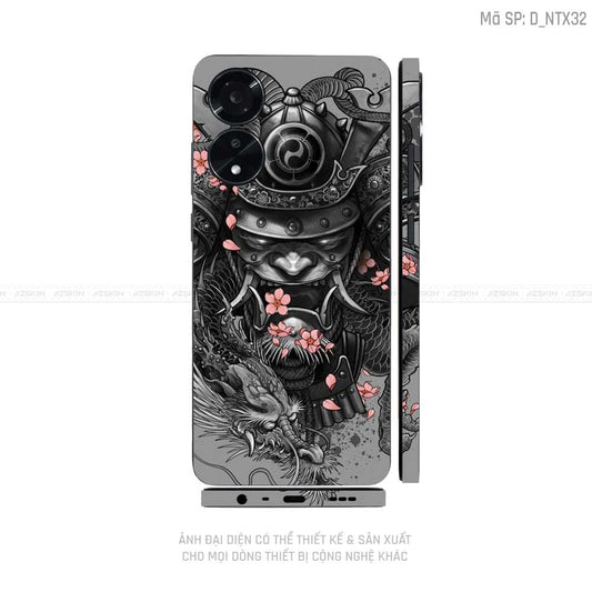 Miếng Dán Skin Điện Thoại OPPO A Series Hình Tattoo | D_NTX32