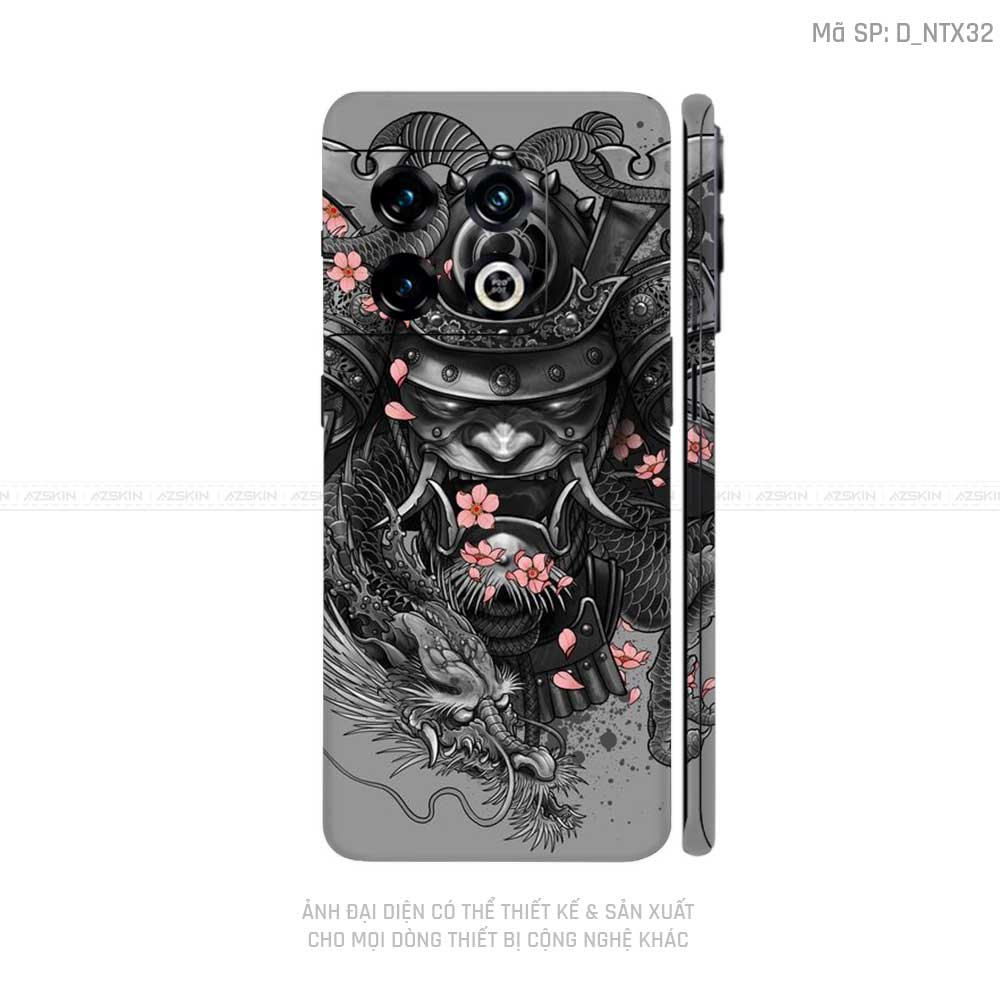 Dán Skin Oneplus 10 Series Hình Satan - Samurai | D_NTX32