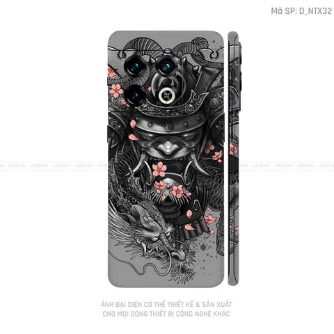 Dán Skin Oneplus 10 Series Hình Satan - Samurai | D_NTX32