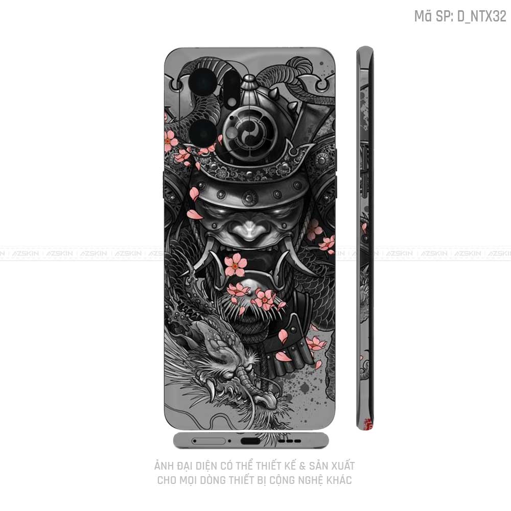 Miếng Dán Skin Điện Thoại OPPO Find X Series Hình Tattoo | D_NTX32