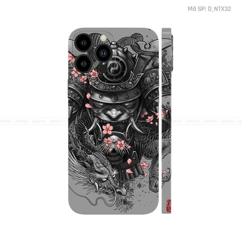 Dán Skin IPhone 14 Series Hình Nghệ Thuật Xăm | D_NTX32