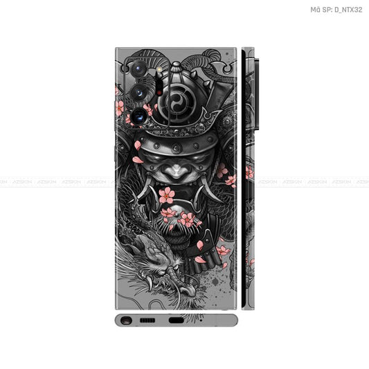 Dán Skin Galaxy Note 20 Series Hình Nghệ Thuật Xăm Satan - Samurai | D_NTX32