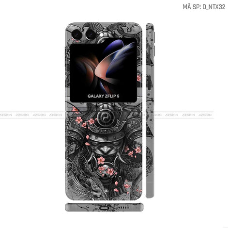 Dán Skin Galaxy Z Flip5 Hình Satan-Samurai | D_NTX32