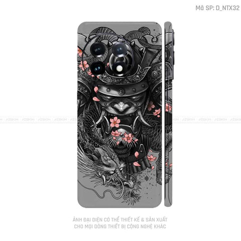 Dán Skin Oneplus 12 Series Hình Satan - Samurai | D_NTX32