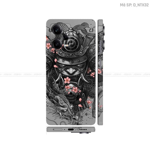 Dán Skin Xiaomi Redmi Note 12 Series Hình Tattoo | D_NTX32