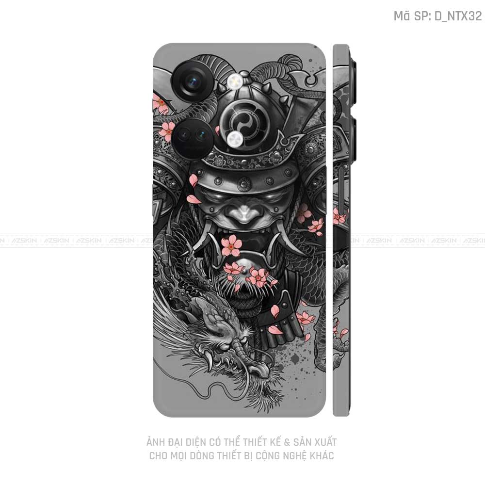 Dán Skin Oneplus Nord Series Hình Satan - Samurai | D_NTX32