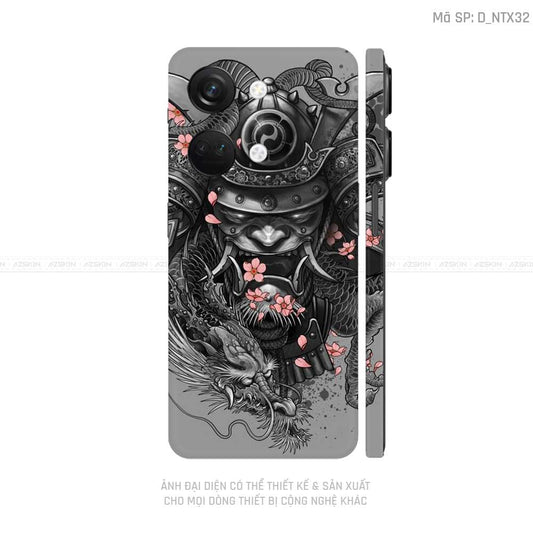 Dán Skin Oneplus Nord Series Hình Satan - Samurai | D_NTX32