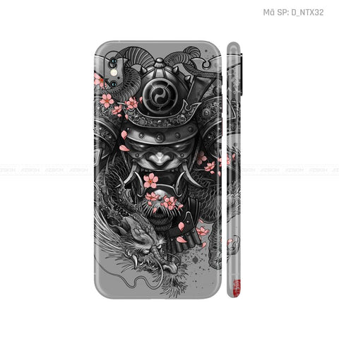 Dán Skin IPhone X Series Hình Nghệ Thuật Xăm | D_NTX32