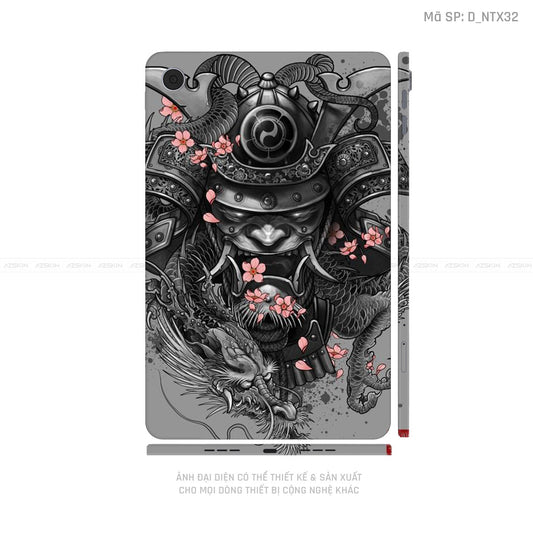 Dán Skin Máy Tính Bảng Oppo Pad Series Hình Tattoo Satan - Samurai | D_NTX32