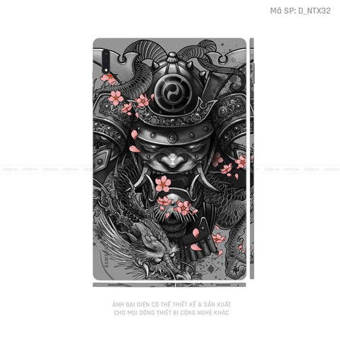 Dán Skin Galaxy Tab S9 Series Hình Tattoo Satan - Samurai | D_NTX32