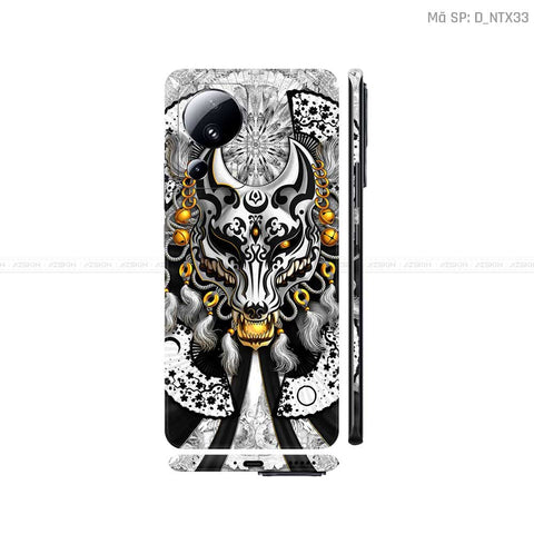 Dán Skin Xiaomi 13 Series Hình Tattoo | D_NTX33