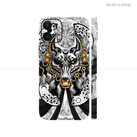 Dán Skin IPhone 12 Series Hình Chó Sói | D_NTX33