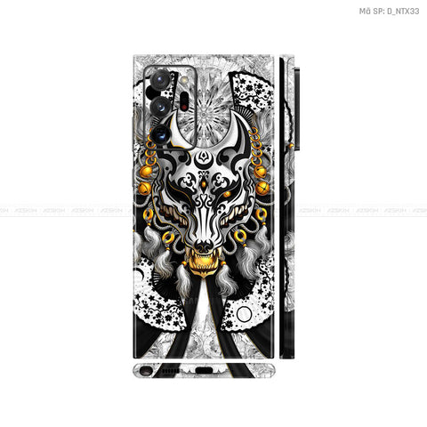 Dán Skin Galaxy Note 20 Series Hình Nghệ Thuật Xăm Satan - Samurai | D_NTX33