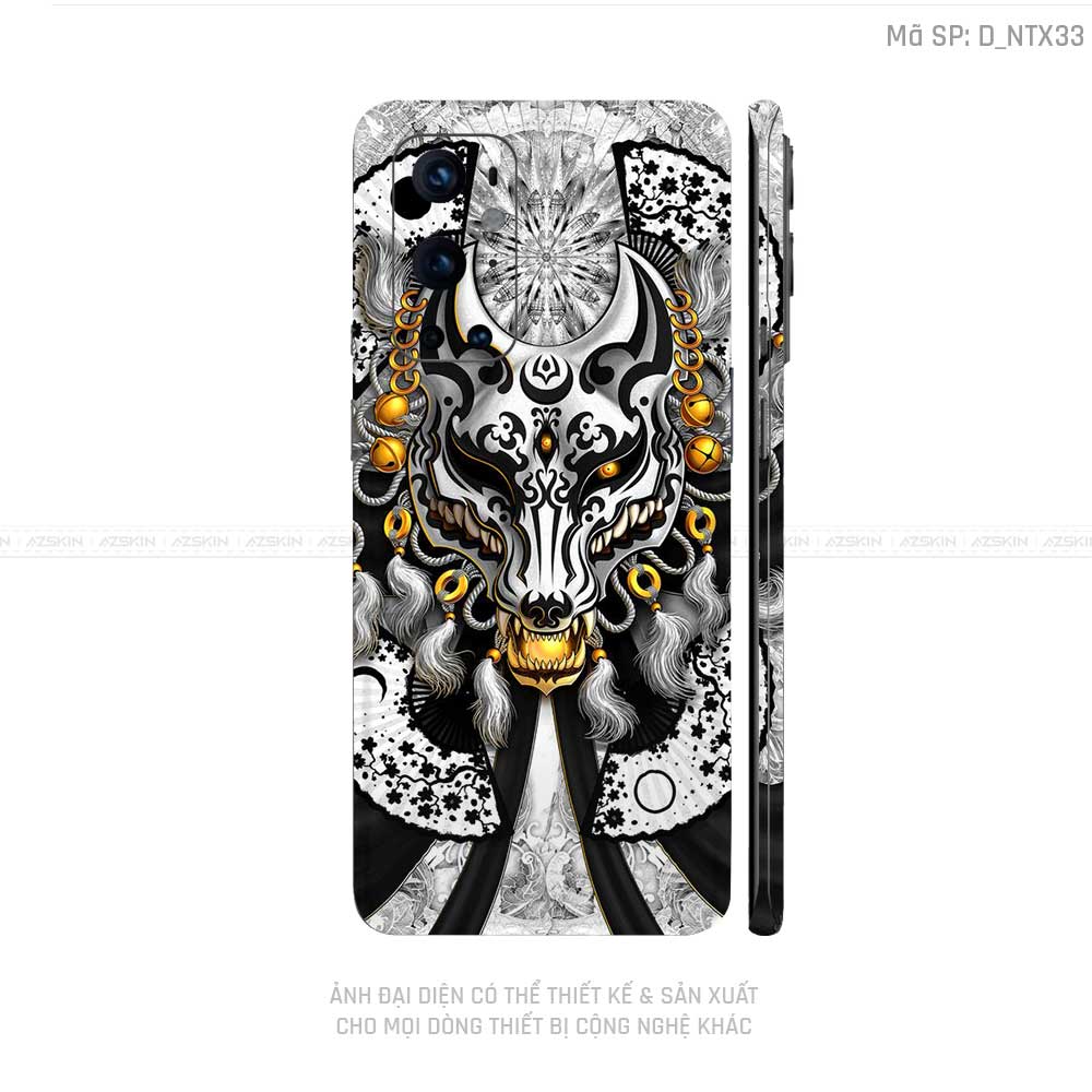 Dán Skin Oneplus 8/9 Series Hình Satan - Samurai | D_NTX33