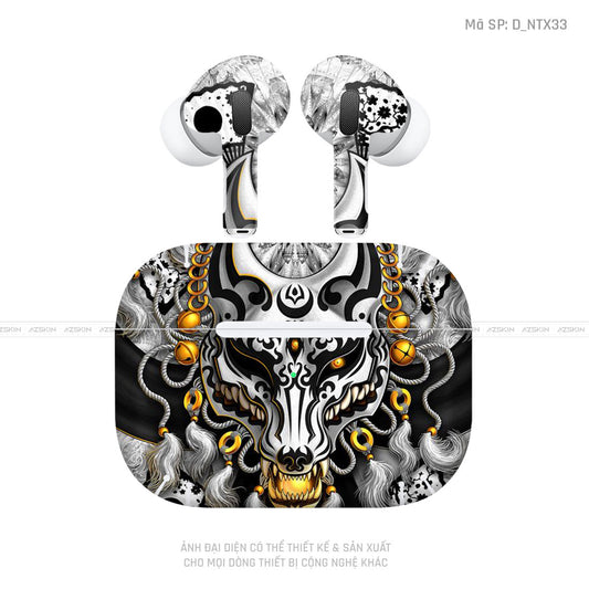 Dán Skin Tai Nghe Airpod 3 Hình Sói | D_NTX33