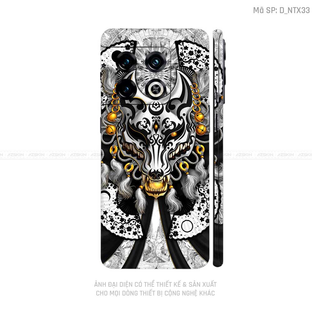 Dán Skin Oneplus 10 Series Hình Satan - Samurai | D_NTX33