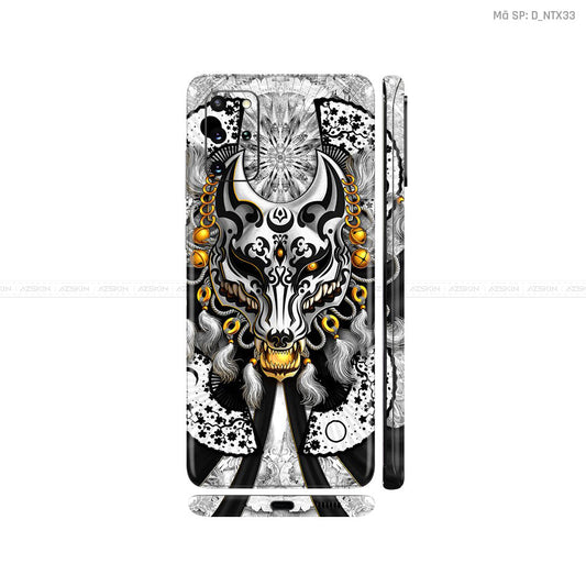 Dán Skin Galaxy S20 Series Hình Nghệ Thuật Xăm Hổ - Sói | D_NTX33