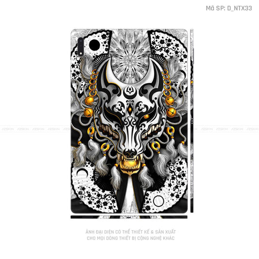 Dán Skin Galaxy Tab S9 Series Hình Tattoo Hổ - Sói | D_NTX33