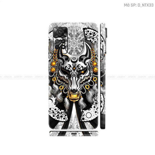 Dán Skin Xiaomi Redmi Note 11 Series Hình Tattoo | D_NTX33